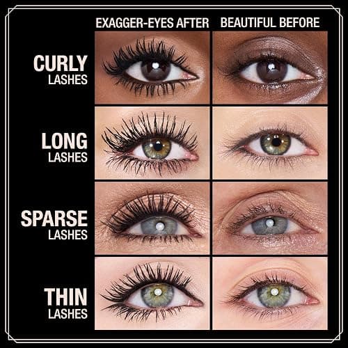 Charlotte Tilbury Exagger-Eyes Volume Mascara - Gift Set Essential - Volumizing Mascara with 28-Hour Smudge-Proof & Flake-Proof Wear - Perfect for Pairing with Makeup Favorites thumbnail 6