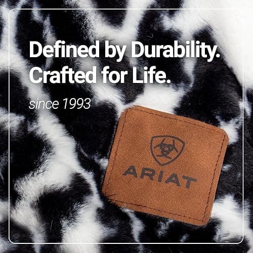 ARIAT Snuggle Blanket, 50" x 60" | Lightweight Comfy Soft Cozy Warm Fluffy Throw Blanket in Beautiful Gift Box thumbnail 6