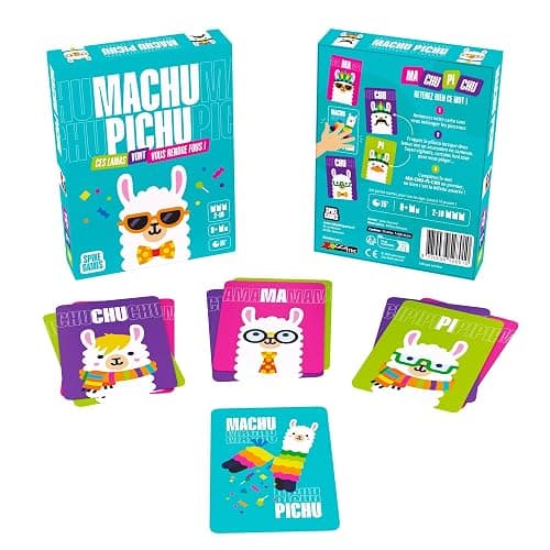 Machu Pichu | Jeu de Société Famille, Amis et Enfants | Rapidité et Observation | Jeu de Cartes d'Ambiance, Fun, Simple et Rapide | Petit Format Voyage et de Poche | De 2 à 10 Joueurs dès 8 Ans thumbnail 4