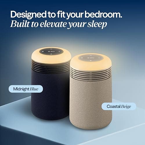 BLUEAIR Air Purifier & Sunrise Alarm Clock for Bedroom, Nursery – HEPA, HEPASilent™, Wake-Up Light, White Noise & Soothing Sounds for Natural Sleep, USB-C, Mini Restful thumbnail 12