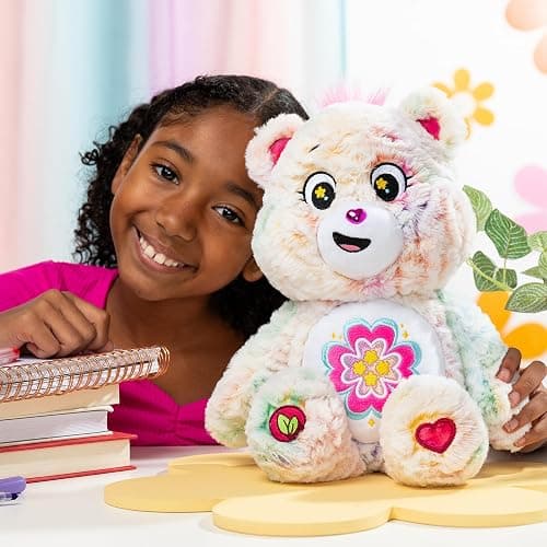 Care Bears Medium Plush (Eco Friendly) - Blossom Heart Bear thumbnail 2
