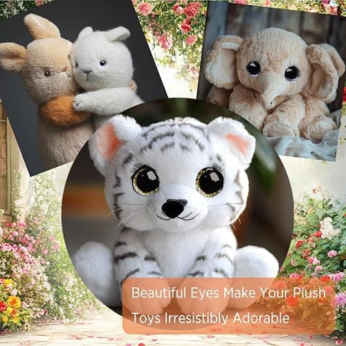 SEVENSUN 636 PCS Safety Eyes for Crocheting, Crochet Safety Eyes and Noses for Amigurumi Crochet Animals Craft Doll Eye Glasses thumbnail 5