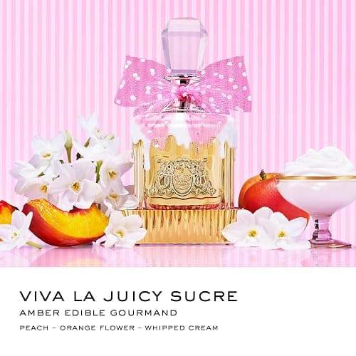 Juicy Couture Viva La Juicy Sucré Eau De Parfum, Women's Perfume with Notes of Peach, EDP Spray thumbnail 2