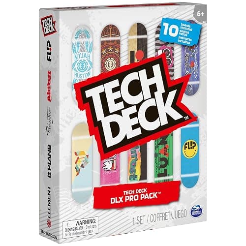Tech Deck, DLX Pro 10-Pack of Collectible Fingerboards, For Skate Lovers, Kids Toy for Ages 6 and up thumbnail 7