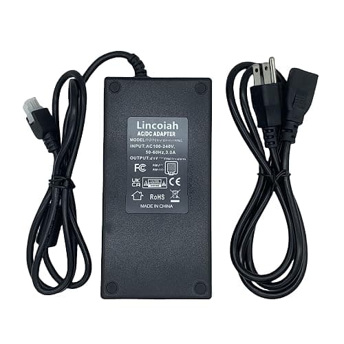 LINCOIAH AC/DC Adapter Power Supply Compatible with Fanatec Boost Kit 180 (8NM) CSL DD/GT (Gran Turismo) DD Pro Endor6200-2400750P Endor6200-2400750-15C01 - Image 1