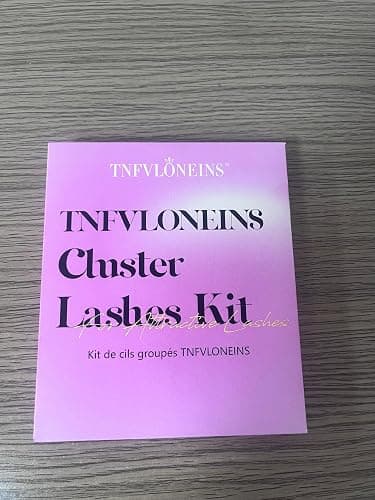 Natural Lash Extension Kit 168Pcs Lash Clusters Kit Wispy Eyelash Extensions 9-12MM Individual Lashes Extensions with Bond and Seal Lash Glue and Eyelash Extension Tweezers DIY at Home by TNFVLONEINS thumbnail 13