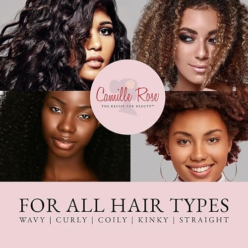 Camille Rose Leave-In Conditioner, Coconut Water – Lightweight Deep Conditioning Hair Treatment, Detangler & Frizz Control, 8 Fl Oz thumbnail 2