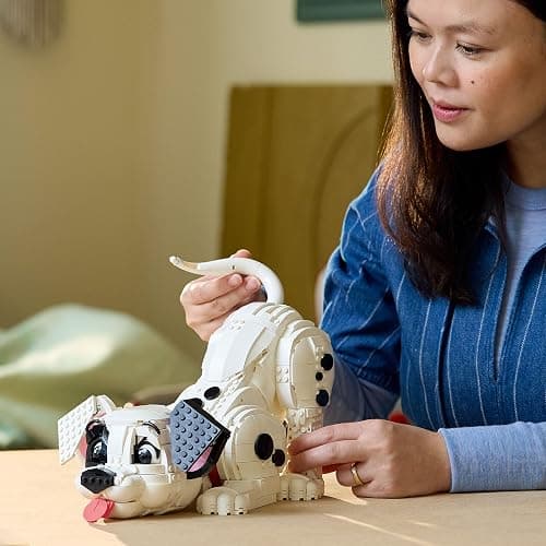 LEGO | Disney Cachorro de 101 Dálmatas - Maqueta para Construir para Adultos de Figura Articulada de Perro Interactivo - Se Transforma en 6 Perros Diferentes - Regalo para Mujeres y Hombres Fans 43269 thumbnail 2