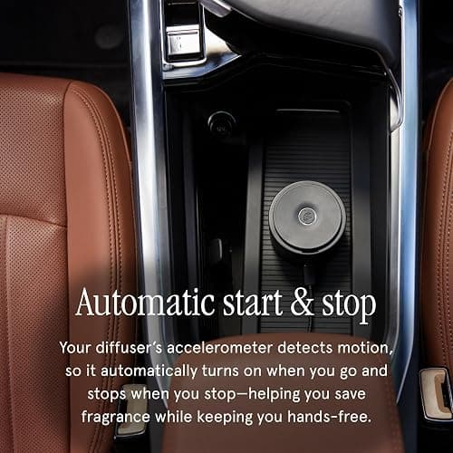 Pura Car Diffuser - Portable Fragrance System - On/Off Controlled Through Car Acceleration - Adjustable Intensity Control Through App - Fragrances Sold Separately thumbnail 6