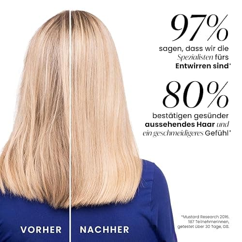 Tangle Teezer Ultimate Detangler Haarbürste – Für Nasses & Trockenes Haar – Entwirrungsbürste für Alle Haartypen – Zweistufige Borsten Reduzieren Haarbruch & Entfernen Knoten – Millennial Rosa thumbnail 7