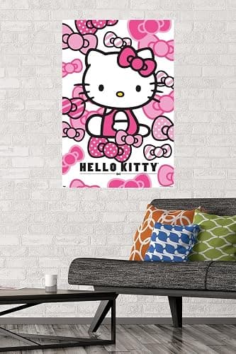 Trends International Hello Kitty Bows Wall Poster 22.375" X 34" thumbnail 4