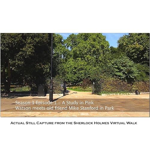 Sherlock Holmes Virtual Walk Treadmill Scenery DVD thumbnail 2
