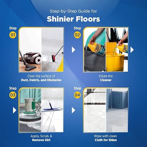 Zep Neutral PH Industrial Floor Cleaner - 1 Gallon - ZUNEUT128 - Concentrated Pro Trusted All-Purpose Floor Cleaner thumbnail 8