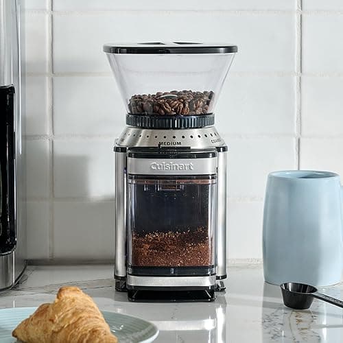 Cuisinart Coffee Grinder, Electric One-Touch Automatic Burr Coffee Grinder with 18-Position Grind Selector, Cup Size Selector for 4 – 18 Cups, DBM-8P1, Black Stainless thumbnail 2