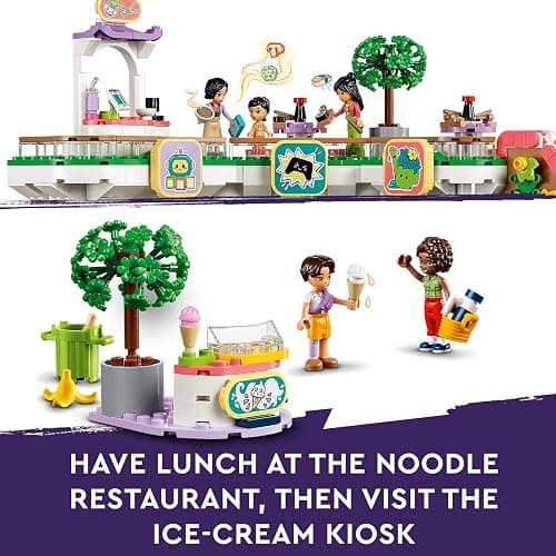 LEGO Friends Heartlake City Shopping Mall with 5 Toy Shops for 8 Plus Year Old Girls, Boys & Kids, Role-Play Toys, Features 7 Minidoll Characters, Birthday Gift Idea 42604 thumbnail 8