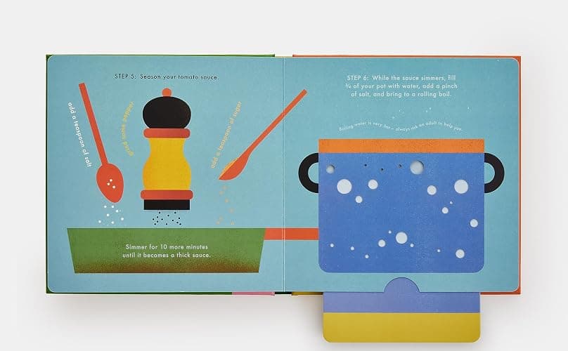 Spaghetti!: An Interactive Recipe Book (Cook In A Book) thumbnail 7