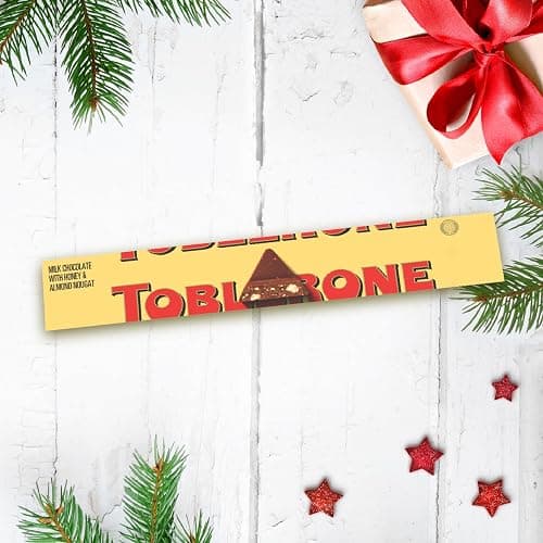 TOBLERONE Milk Chocolate with Honey and Almond Nougat Bar (360 g) - Image 1