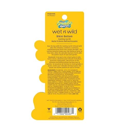 wet n wild Spongebob Bikini Bottom Cooling Lip Oil - I'm Ready! thumbnail 6