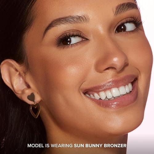 Too Faced Sun Bunny Bronzer | Buildable Highlighter + Bronzer Duo for Luminous Glow and Sun-Kissed Finish, 0.28 Ounce thumbnail 7