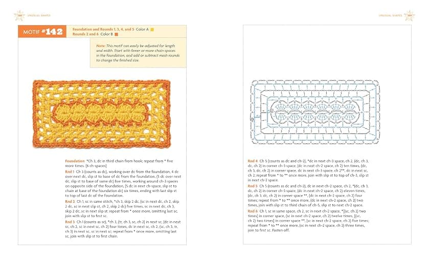 Beyond the Square Crochet Motifs: 144 circles, hexagons, triangles, squares, and other unexpected shapes thumbnail 5