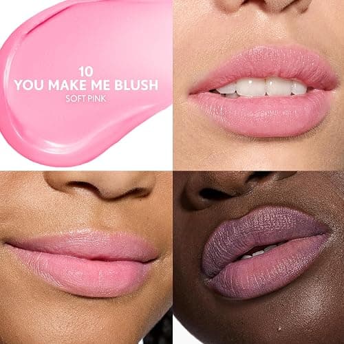 COVERGIRL Clean Fresh Tinted Lip Balm SPF 15-10 - You Make Me Blush, with Mineral Sunscreen, Moisturizing, Vegan Formula, 0.14oz thumbnail 3