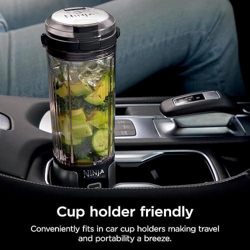Ninja BC151BK Blast Portable Blender, Cordless, 18oz. Vessel, Personal Blender-for Shakes & Smoothies, BPA Free, Leakproof-Lid & Sip Spout, USB-C Rechargeable, Dishwasher Safe Parts, Black thumbnail 8