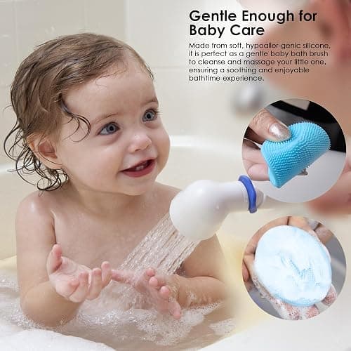 4 Pack INNERNEED Silicone Face Scrubber for Deep Cleansing and Exfoliation – Soft Facial Cleansing Brush, Gentle for All Skin Types, Blackhead Remover, Portable thumbnail 6