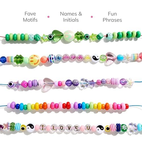 BaubleBar Ultimate DIY Bracelet Kit | 1000+ Pcs | Great for a Gift or Party | Bracelet Jewelry Making Kit with Beads thumbnail 5