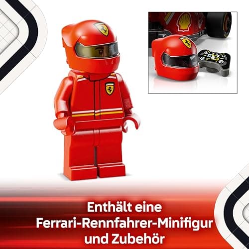 LEGO Speed Champions Ferrari SF-24 F1 Rennauto - Spielzeug mit Formel 1 Minifigur - Rennwagen Bauset - Geschenk zu Weihnachten für Kinder ab 10 Jahren oder Erwachsene Motorsportfans - 77242 thumbnail 6