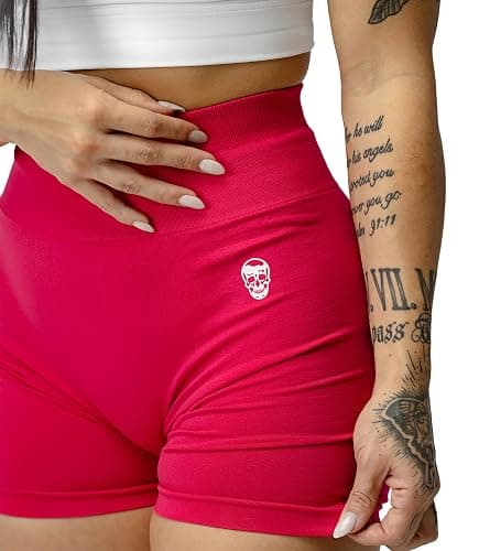 Gymreapers Infinity Seamless Workout Shorts High Waist Biker Shorts for Women Athletic Gym Running Pilates Yoga Sport Short thumbnail 5