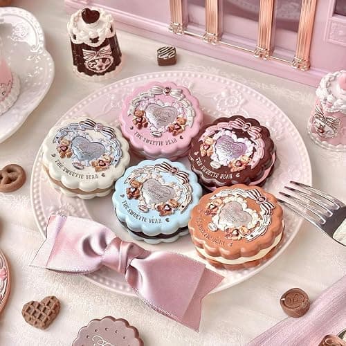 Flower Knows The Sweetie Bear Collection Silk Satin Blush,Seamless Soft Blendable Pressed Powder Pink Blush,Highly Pigmented & Long Lasting Natural Finish,0.18 Oz(05 Bear Biscuit) thumbnail 7