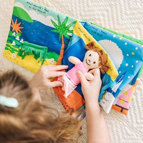 Melissa & Doug Soft Activity Baby Book - What Should I Wear? thumbnail 3