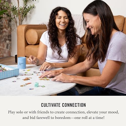 Two Tumbleweeds Mood-Boosting Activity Dice - 9 Wooden Dice for Self-Care & Connection - A Mindful Wellness Tool to Beat Doom-Scrolling - 54 Screen-Free Activities for Calm, Joy & Creativity thumbnail 7