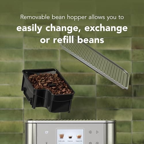 KitchenAid Fully Automatic Espresso Machine KF7 with Milk Attachment, KES8557JP, Juniper thumbnail 6