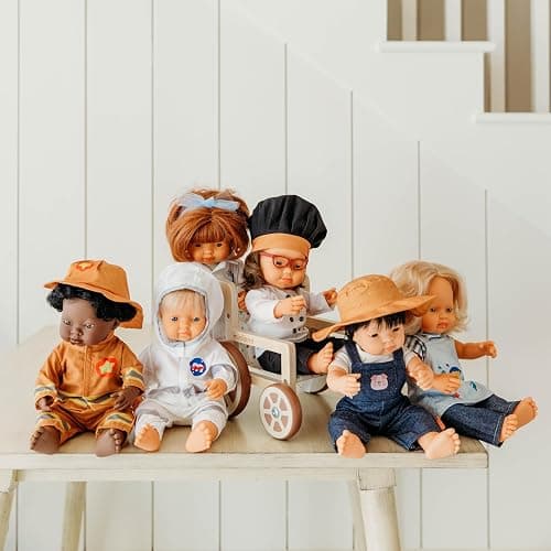 Miniland - 38 cm Doll Clothes, Artist Outfit for Roleplay and Profession Learning thumbnail 8