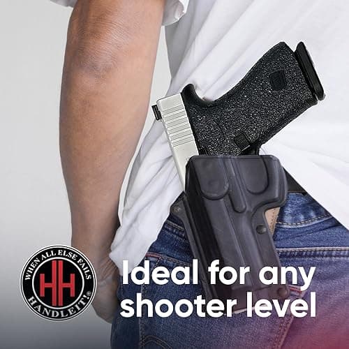 Handleitgrips Handgun Grip Tape Compatible with Glock 43x and Glock 48 - Rubber Pistol Grip Wrap Tape, Easy Install Accessories, Veteran Owned, Made in The USA - Black thumbnail 8