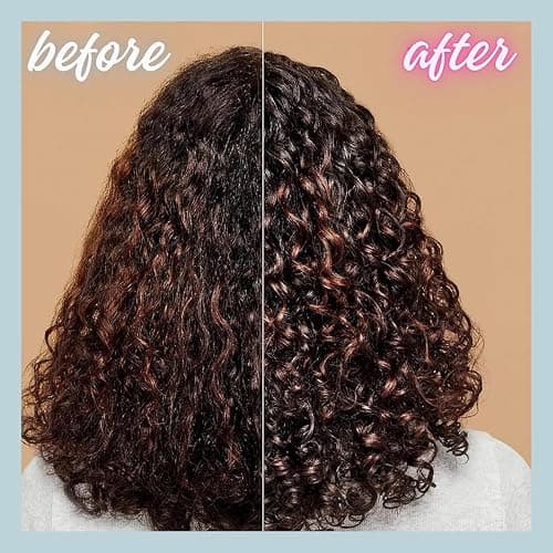 Lockenbürste & Curly Hair Brush für Lockiges Haar - Verbessert den Sprung der Locken, Reduziert Frizz bei welligem und curly Haar - Ergonomisches Design für alle Haartexturen (Blau) thumbnail 3