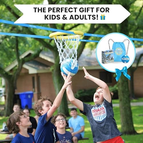 HALO BALL Portable Basketball Hoop with Adjustable Height - Play Floating Outdoor Yard Game at Beach, Lawn, Backyard, Pool, Grass - New Sport for Boys, Girls, Family thumbnail 7