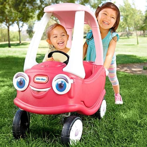 Little TIKES Princess Cozy Coupe - Colorful - 33.5 Inch thumbnail 2