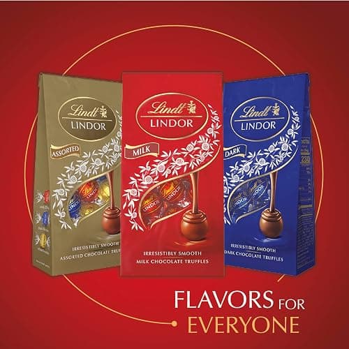 Lindt, Milk Chocolate Candy Truffles, Milk Chocolate with Smooth, Melting Truffle Center, 5.1 Ounce thumbnail 6