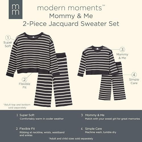 Modern Moments by Gerber Mommy and Me Sweater Knit Separates thumbnail 6