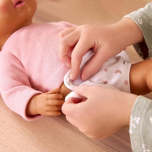 LullaBaby – Potty Training Accessory With 2 Sounds – 14-inch Baby Doll Accessories – Plushies, Diaper, And Pretend Wipes – Imaginative Play – Toys For Kids Ages 2 & Up – Baby Doll Potty Set thumbnail 4
