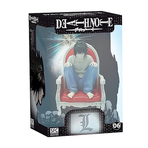 ABYSTYLE Studio Death Note Detective L SFC Collectible PVC Figure 5.5" Tall Statue Anime Manga Figurine Home Room Office Décor Gift - Image 1