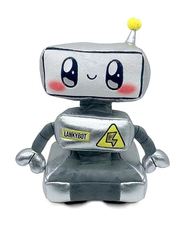 LankyBox Official Merch - LankyBot Plush Toy - Stuffed Plushies - Large Robot Lanky Box Plushy - Official Store - Image 1