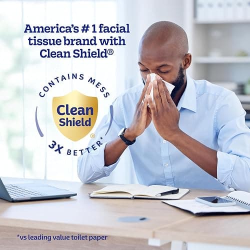 Kleenex On-The-Go Facial Tissues, 8 On-The-Go Packs, 10 Tissues per Box, 3-Ply (80 Total), Packaging May Vary thumbnail 6