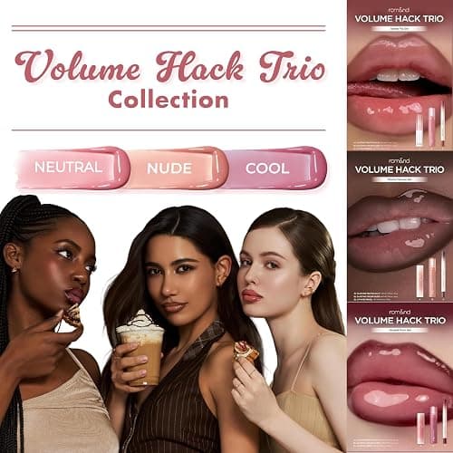 rom&nd Volume Hack Trio | 3 Step Plumping Lip Kit | Glazed Plum Set | Lip Kit | 3 Step Plumping Combo Set | Hydrated, Glossy & Fuller Looking Lips, Viral K Beauty Trio | Glazed Plum Set thumbnail 6