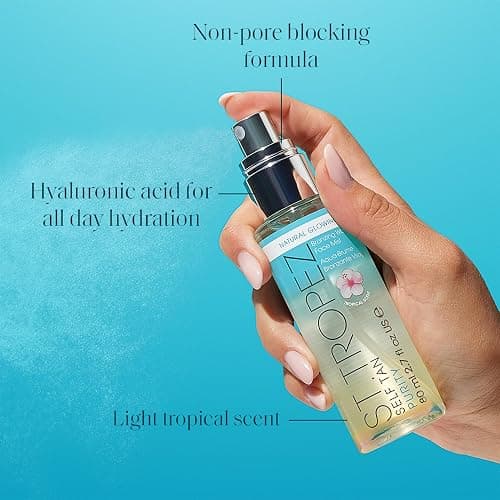 St. Tropez Self Tan Purity Face Mist, Natural Sunkissed Glow Face Tan with Hyaluronic Acid & Antioxidants, Vegan, Natural & Cruelty Free Face Care, 2.7 Fl Oz thumbnail 4