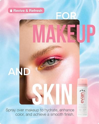 BRUMISATEUR Evian Facial Spray 24/7 Kit - Hydrating Mineral Water Mist for Face & Skin - Refreshes Makeup, Sets, & Tones - Travel-Friendly Sizes for Daily Moisture Boost thumbnail 5