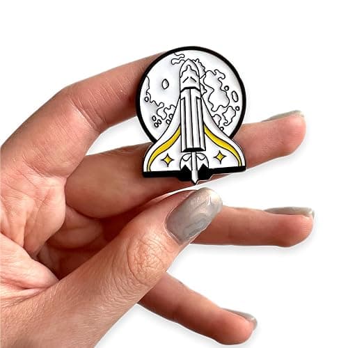 Ellie TLOU Pin Enamel Set – 5 PCS Rocket, Angel Wing Pins – Backpack Pins Cosplay Accessories thumbnail 5