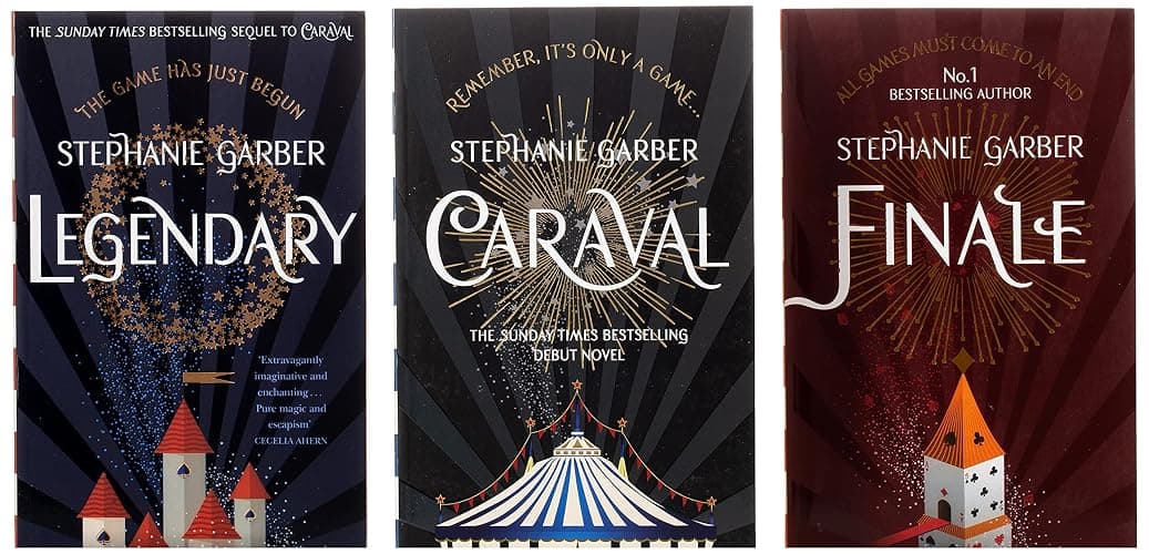 Caraval Series Complete Trilogy Collection 3 Books Set by Stephanie Garber (Caraval, Legendary & Finale) thumbnail 2